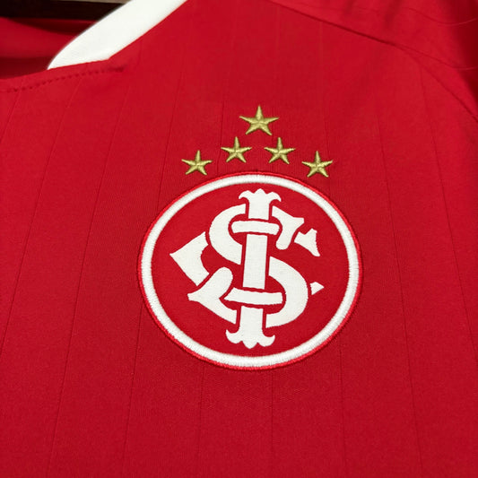CAMISA FEMININA INTERNACIONAL TITULAR I 2025/26 TORCEDOR VERMELHA