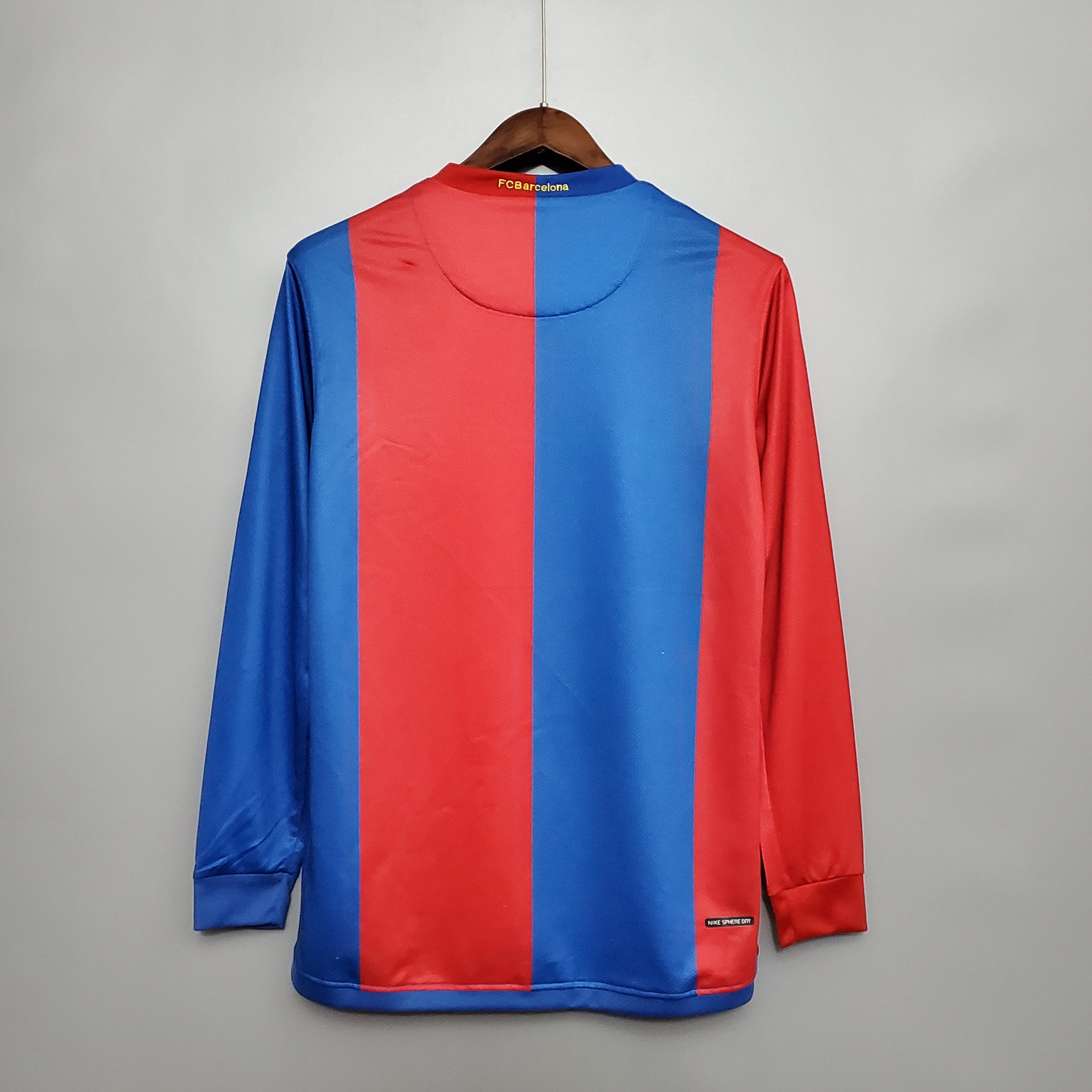 CAMISA RETRÔ BARCELONA HOME MANGA LONGA 06/07