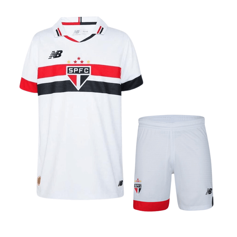 camisa_new_balance_são_paulo_i_infantil_brasileirão_lançamento_torcedor_branca_2024-25_home