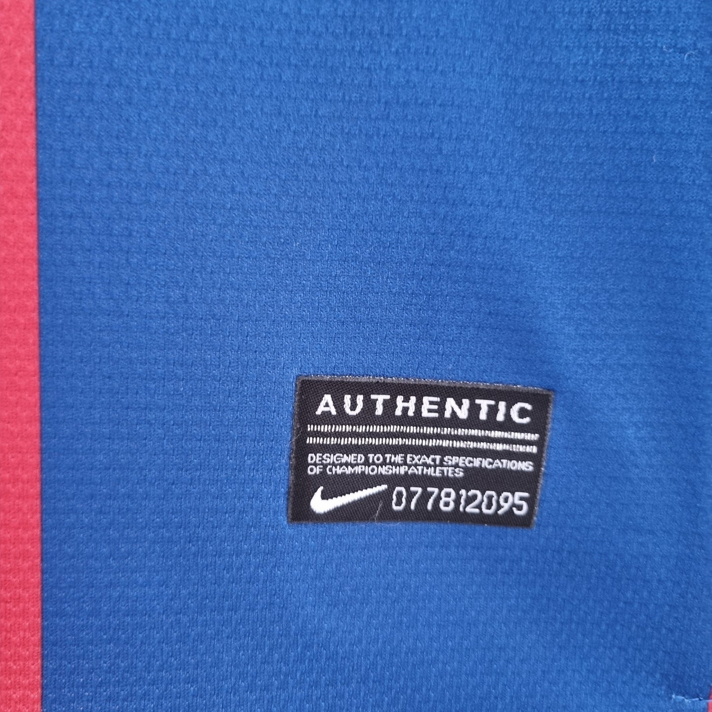 CAMISA RETRÔ BARCELONA HOME MANGA LONGA 10/11