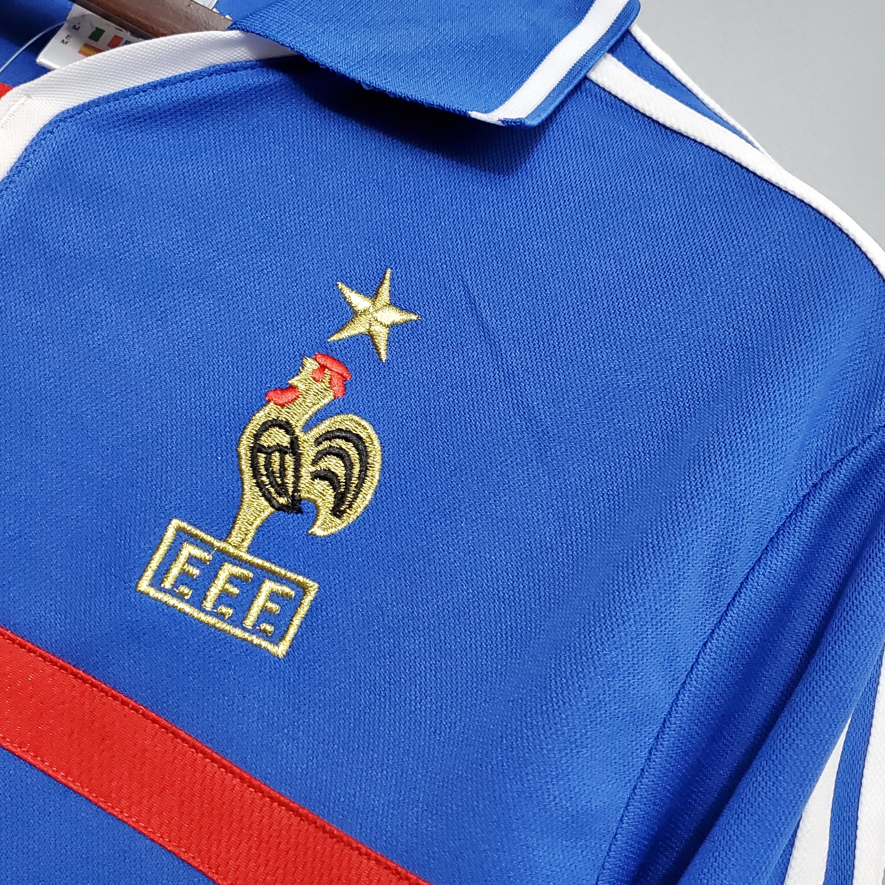 CAMISA RETRÔ FRANÇA HOME 2000