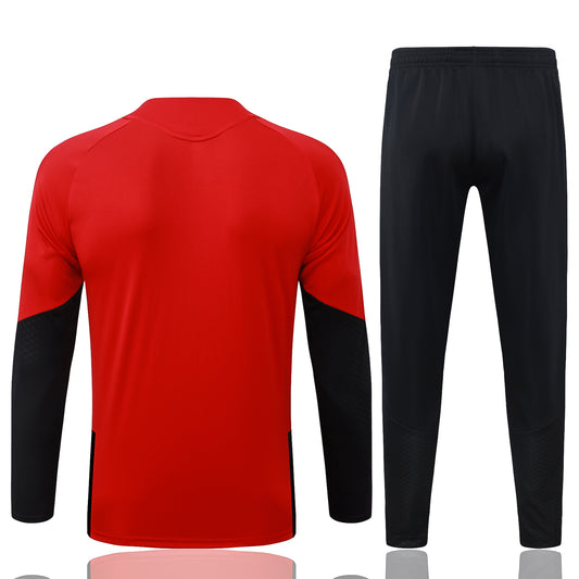 Conjunto Arsenal Zíper Curto Treino Home 2024/25