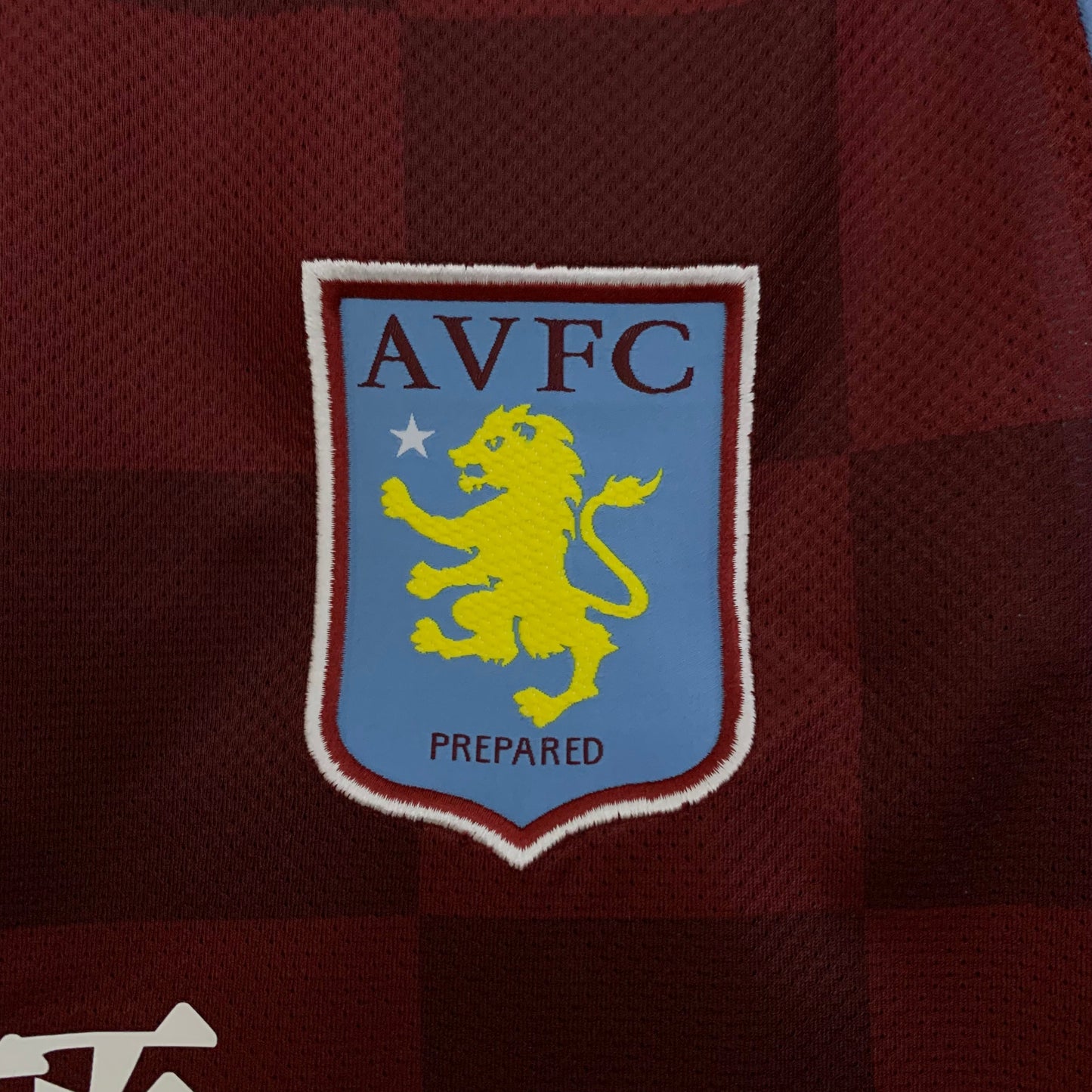 CAMISA RETRÔ ASTON VILLA HOME 11/12