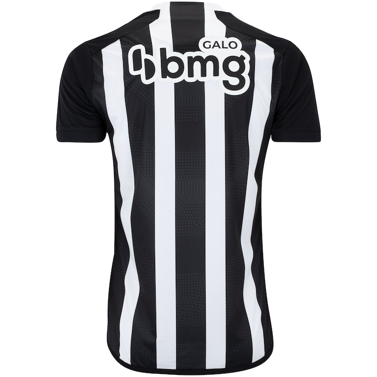 CAMISA ATLÉTICO MINEIRO I 2024/25 HOME TORCEDOR PRETA/BRANCA