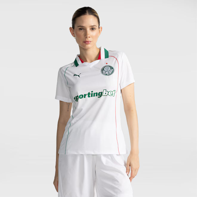 CAMISA FEMININA VERDÃO RESERVA 2026/27 TORCEDOR PRONTA ENTREGA