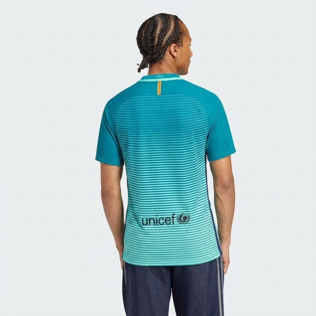CAMISA RETRÔ  BARCELONA THIRD 2016/17 GRENÁ MASCULINA