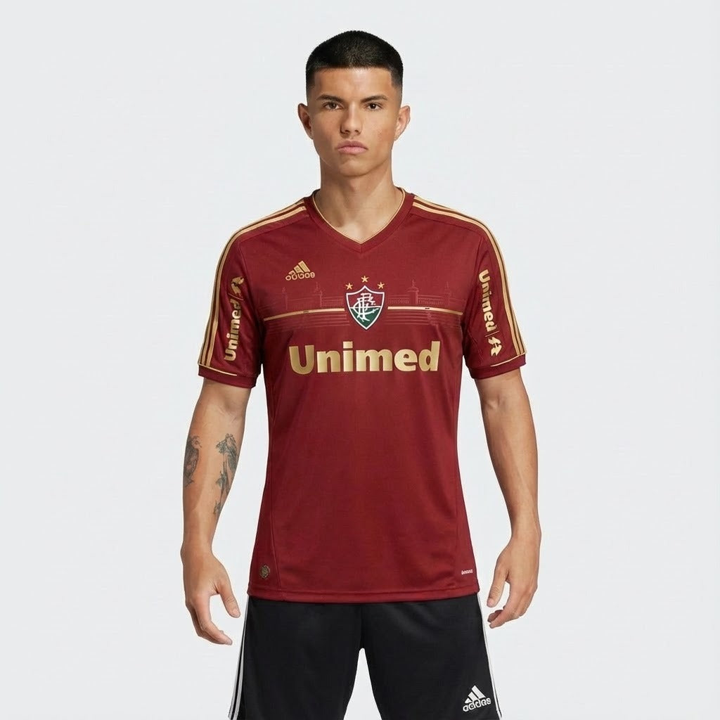 CAMISA RETRÔ FLUMINENSE GRENÁ 2012