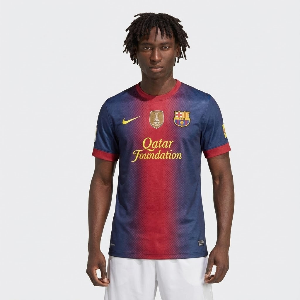 CAMISA RETRÔ BARCELONA HOME 12/13