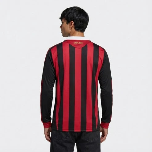 CAMISA RETRÔ MILAN HOME MANGA LONGA 09/10
