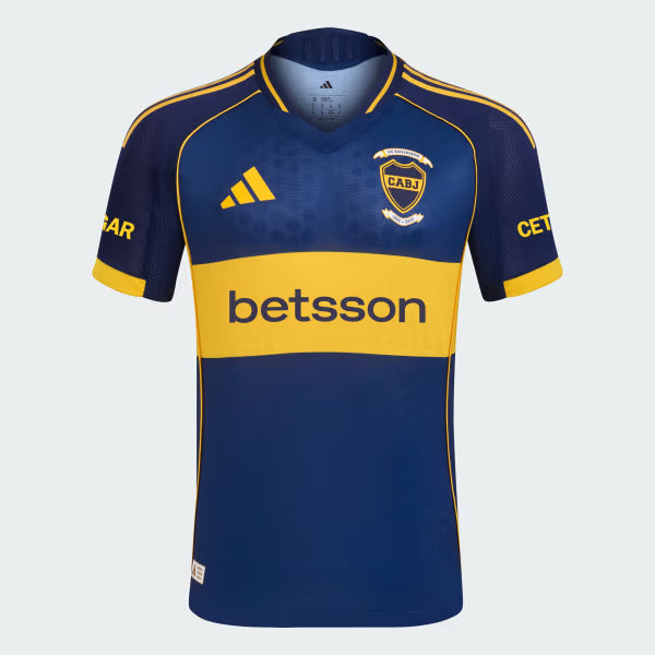 CAMISA BOCA JUNIORS TITULAR JOGADOR 2025/26