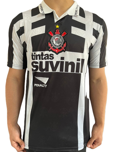 CAMISA RETRO CORINTHIANS 1996 TEDLAPDUS PRONTA ENTREGA TORCEDOR