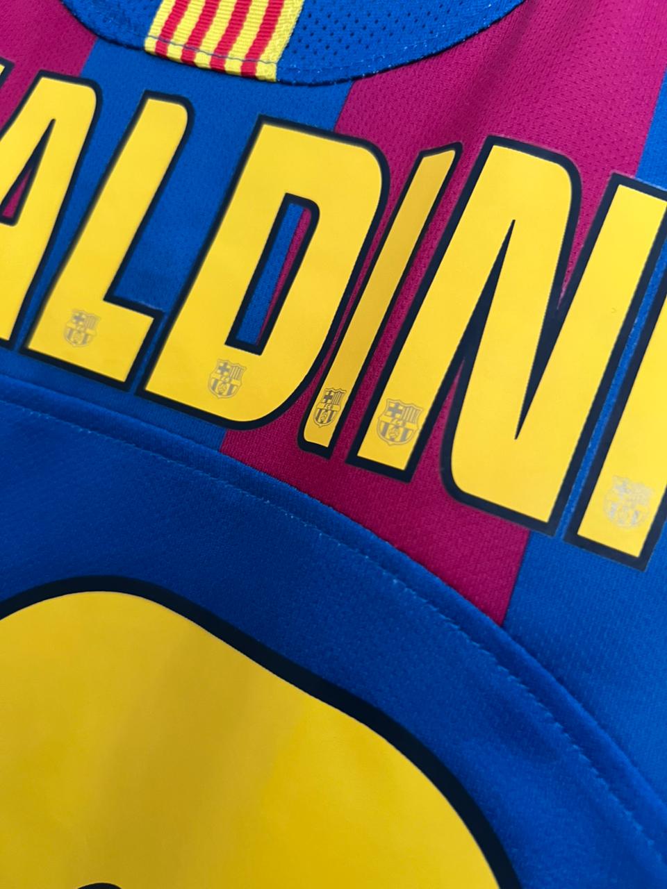 CAMISA RETRO BARCELONA 2005/06 PRONTA ENTREGA