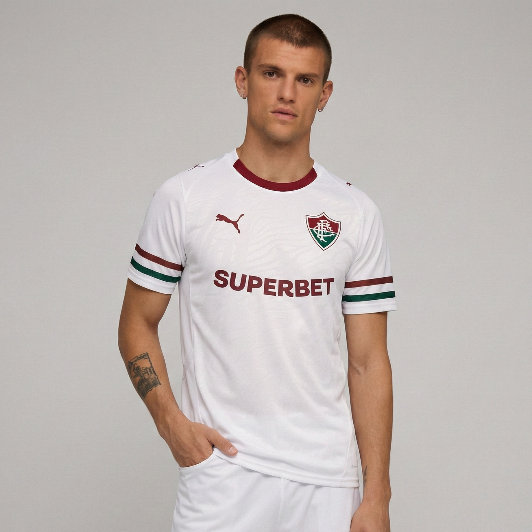 (PRÉ VENDA) CAMISA FLUMINENSE RESERVA 2026/27 MASCULINA TORCEDOR