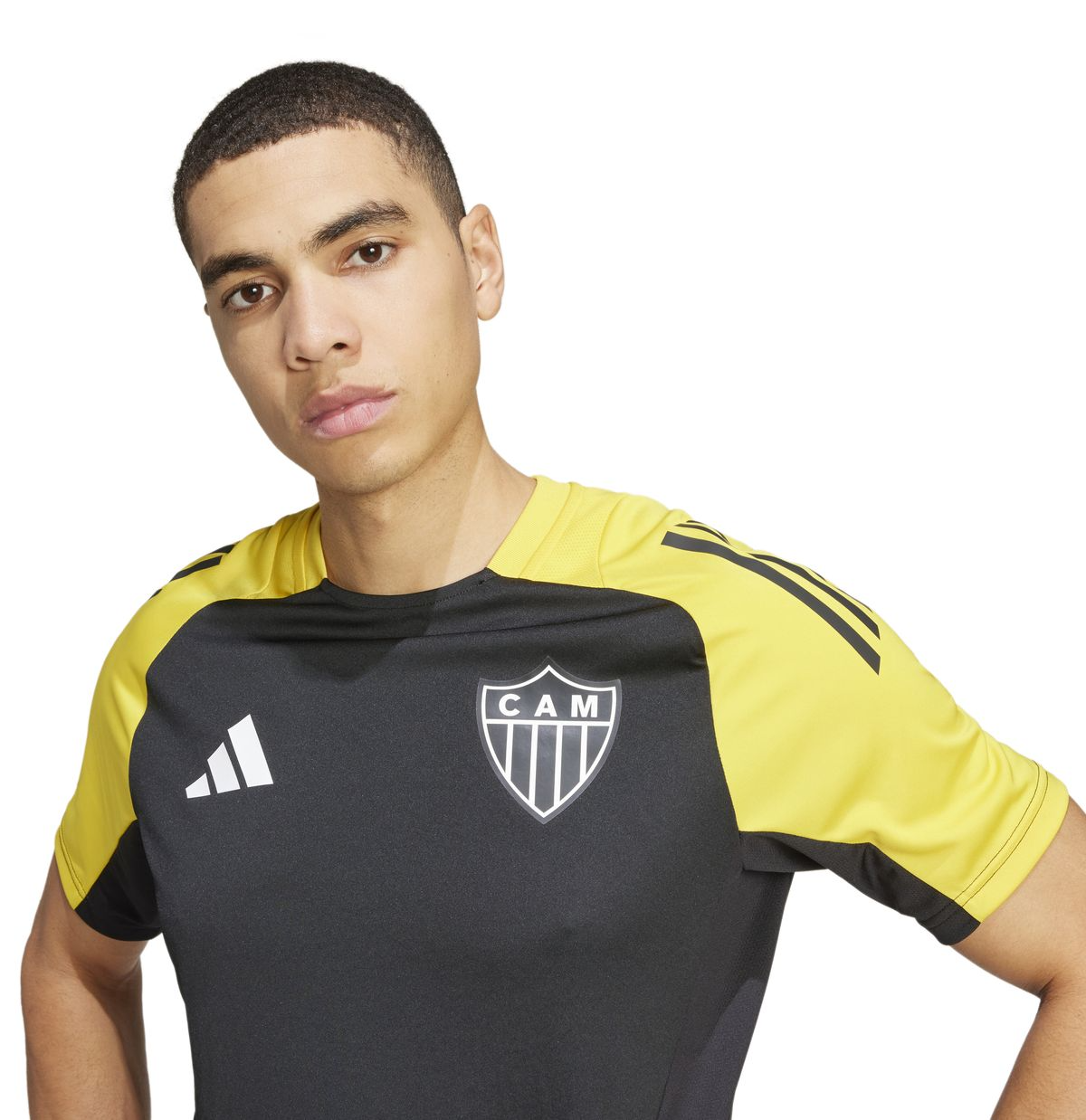 CAMISA GALO TREINO 2025/26  MASCULINA PRETA
