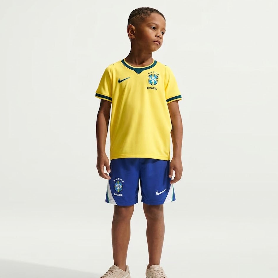 CONJUNTO INFANTIL BRASIL TITULAR COPA DO MUNDO 2026