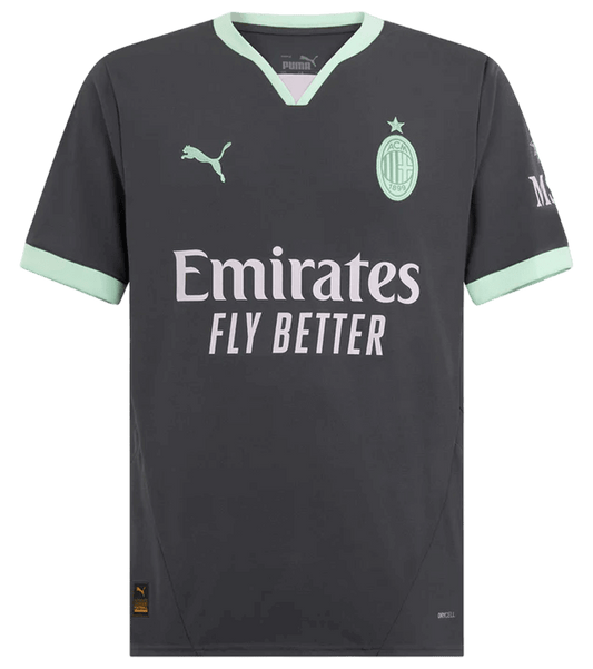 CAMISA MILAN THIRD III 2024/25 TORCEDOR PRETA
