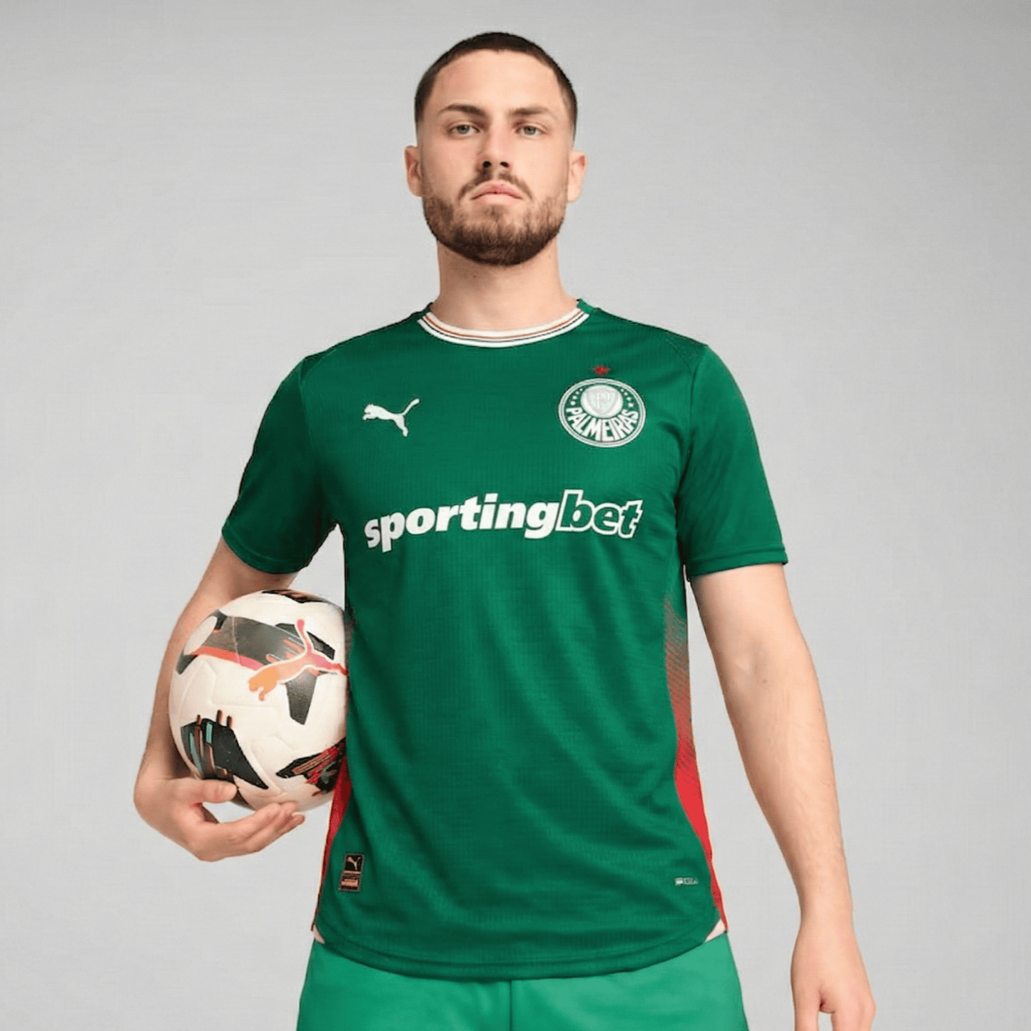CAMISA VERDÃO TITULAR 2026/27 MASCULINA JOGADOR