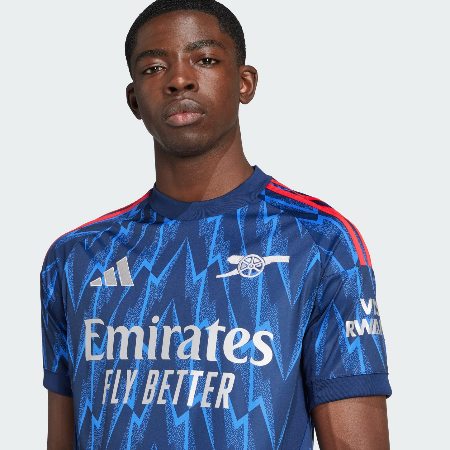CAMISA ARSENAL II RESERVA 2025 TORCEDOR AZUL MASCULINA