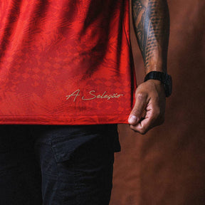 CAMISA THE SIU CRISTIANO RONALDO VERMELHA 2024/25 EUROCOPA