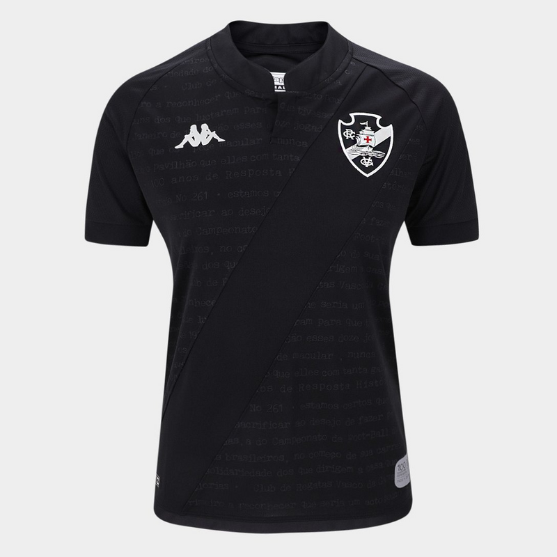 CAMISA FEMININA VASCO III GOLEIRO TERCEIRA 2024/25 TORCEDOR PRETA