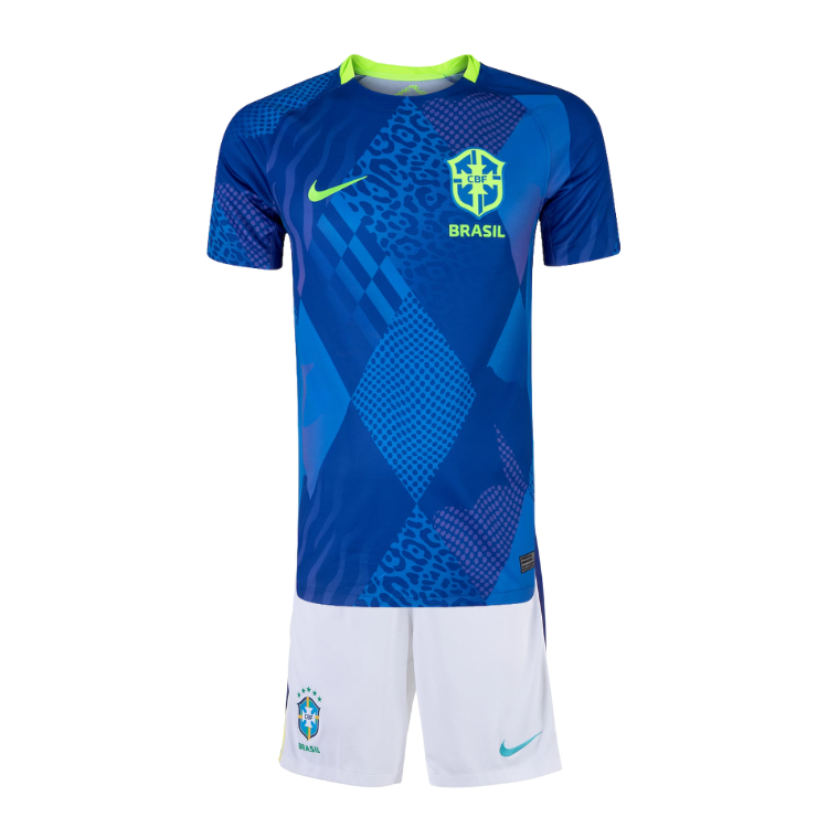 CONJUNTO INFANTIL BRASIL II AWAY 2025