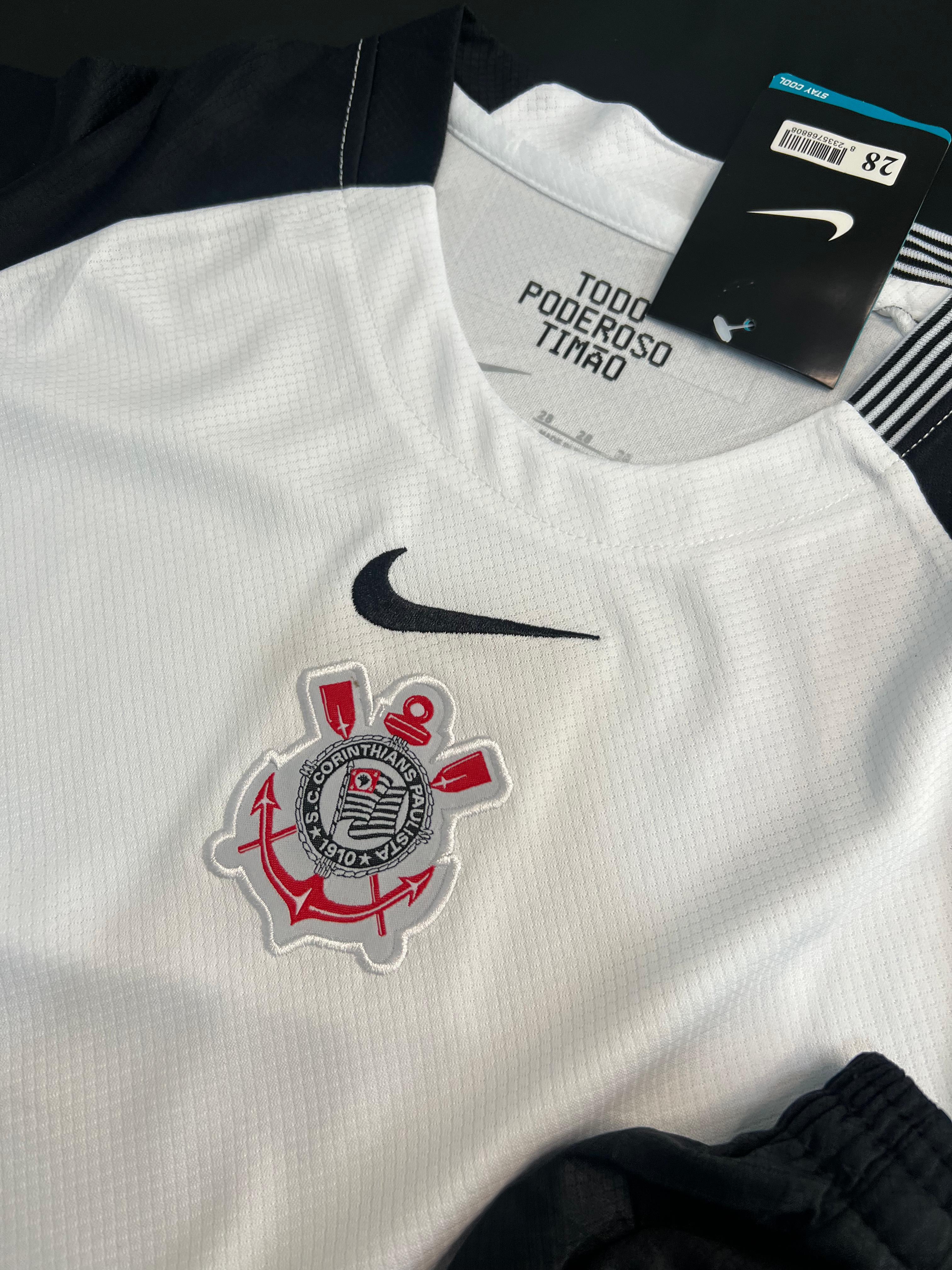 CONJUNTO INFANTIL TIMAO TITULAR I 2025/26 PRONTA ENTREGA