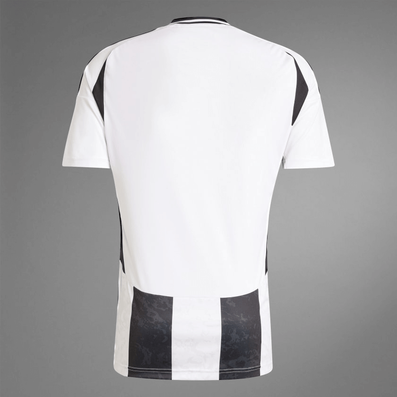 Camisa-juventus-home-1-24-25-lançamento-adidas-preta-branca-listrada-torcedor