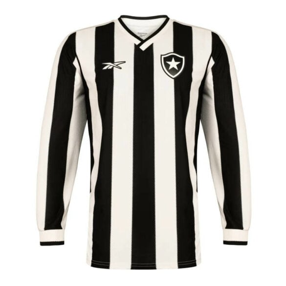 CAMISA BOTAFOGO I HOME 2024/25 MANGA LONGA TORCEDOR LIBERTADORES