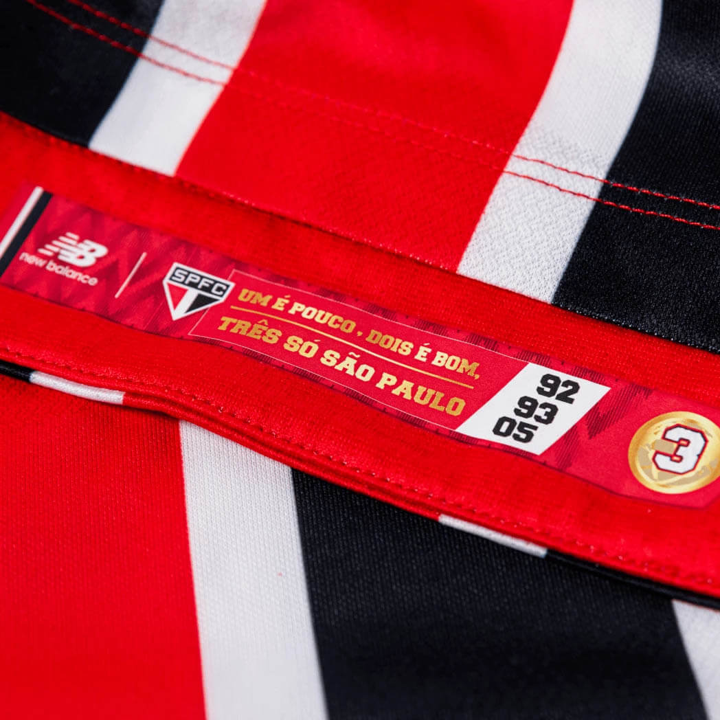 CAMISA SÃO PAULO II RESERVA 2025/26 VERSÃO JOGADOR TRICOLOR
