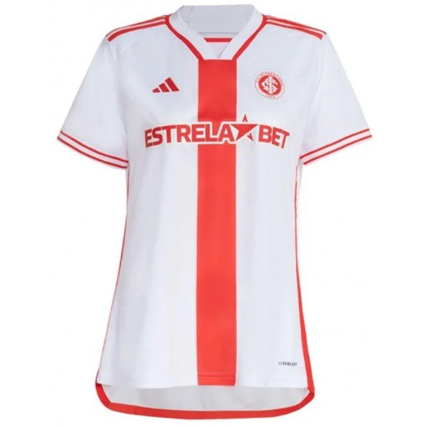 CAMISA FEMININA INTERNACIONAL II AWAY 2024/25 BRANCA