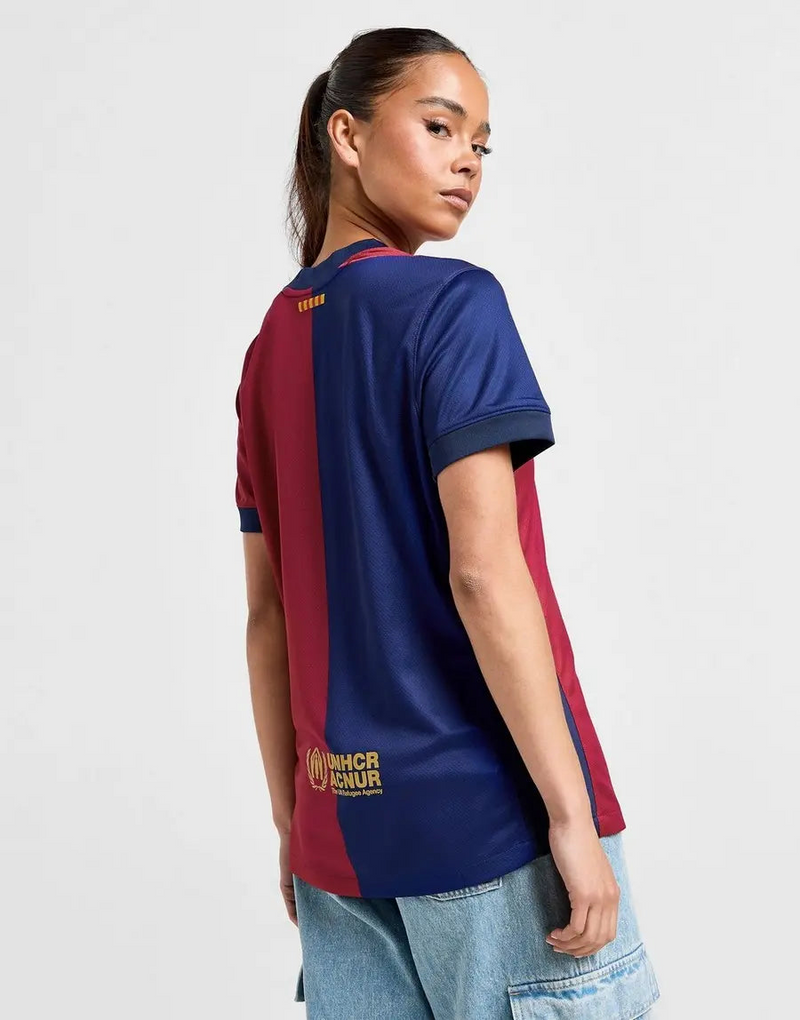 CAMISA FEMININA BARCELONA I 2024/25 GRENÁ