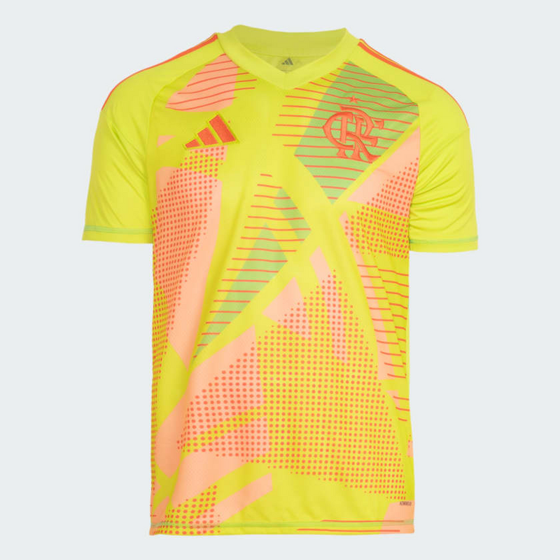 CAMISA FLAMENGO GOLEIRO 2025/26 AMARELA TORCEDOR