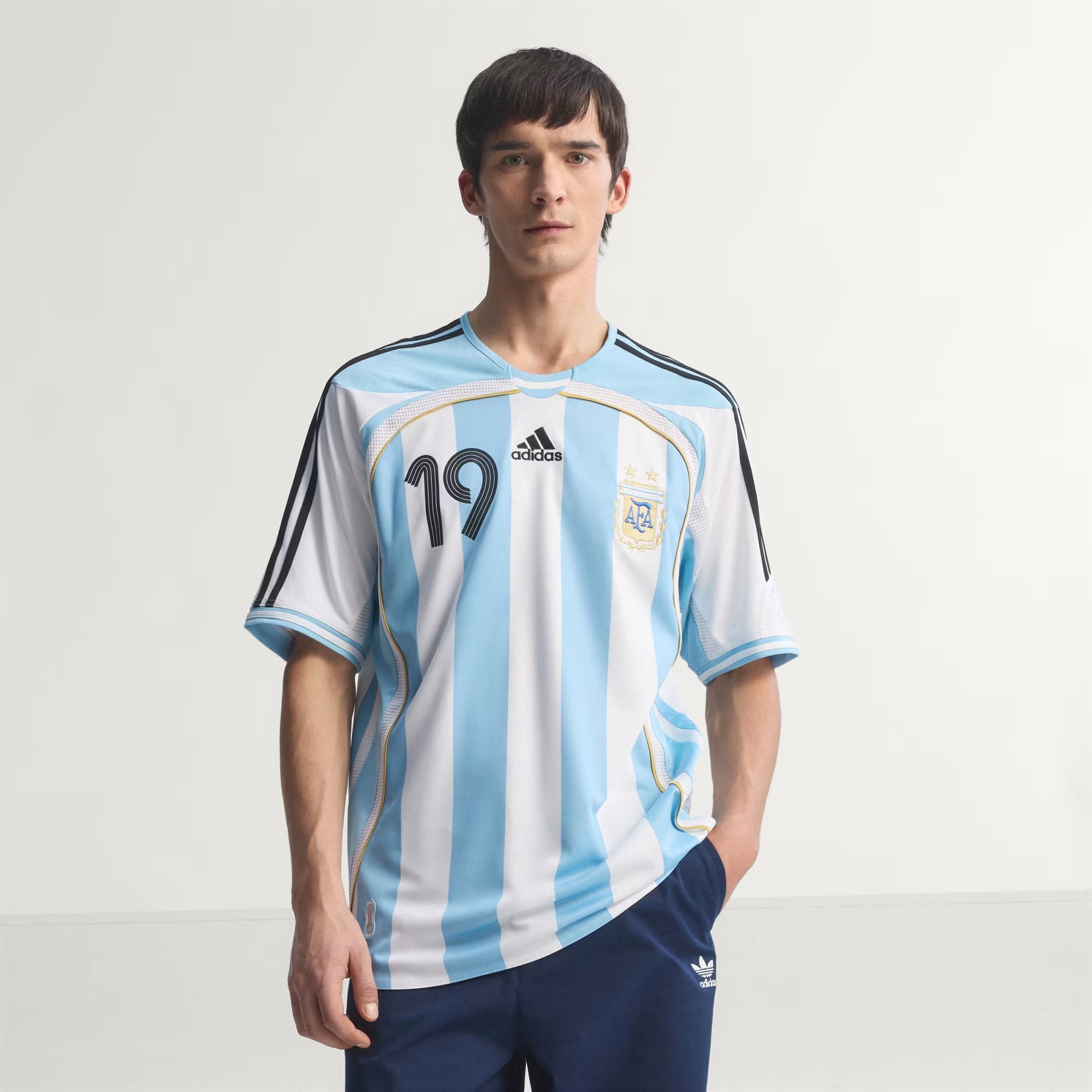 Camisa Retrô Seleção Argentina 2006/06 Home #MESSI 19