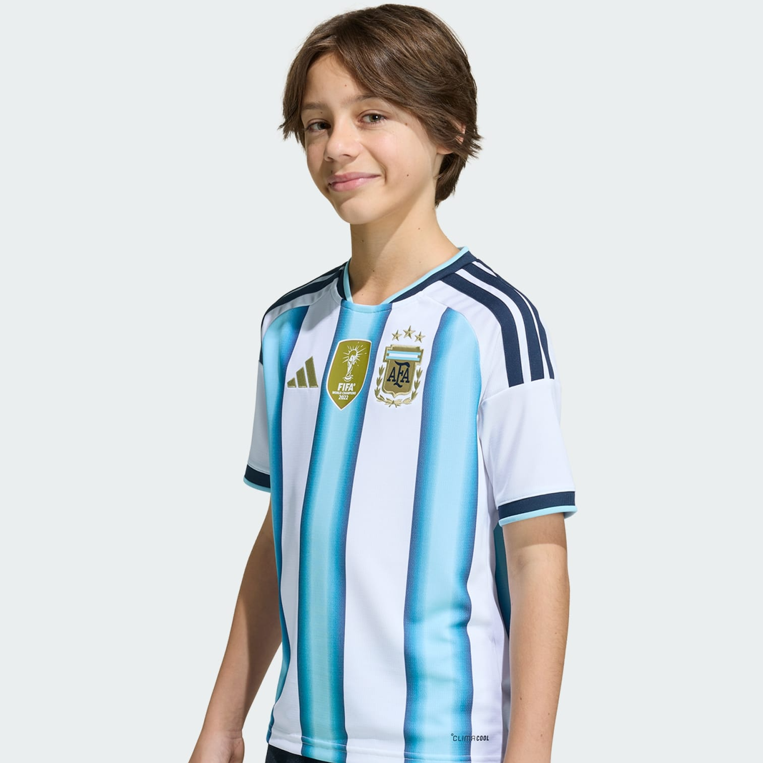 CONJUNTO INFANTIL ARGENTINA TITULAR COPA DO MUNDO 2026