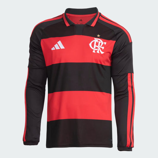 CAMISA MENGÃO 2026/27 TITULAR MANGA LONGA TORCEDOR MASCULINA