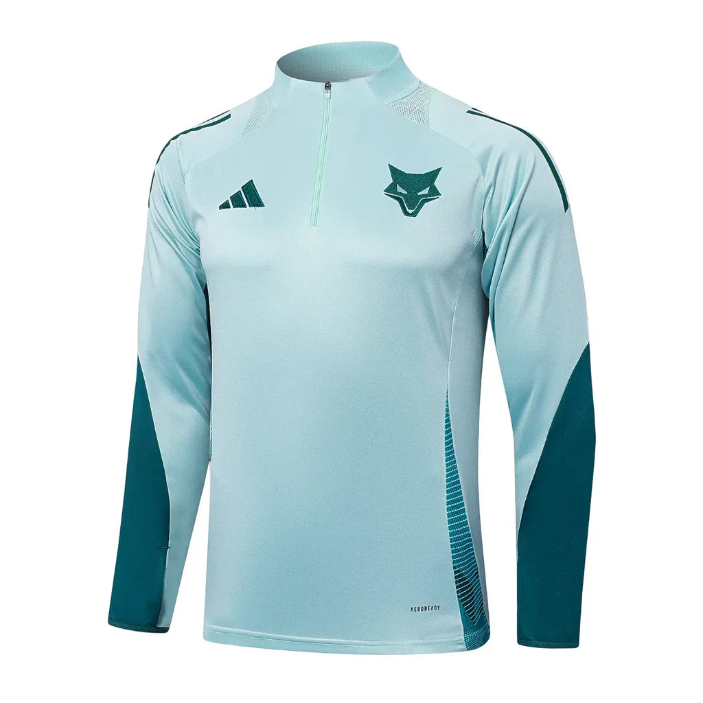 Conjunto CABULOSO Ziper Curto Treino Azul Claro