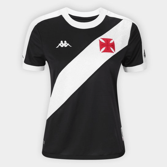 camisa_kappa_vasco_feminina_1_i_brasileirão_lançamento_torcedor_preta_2024-25_home_roberto_dinamite_payet