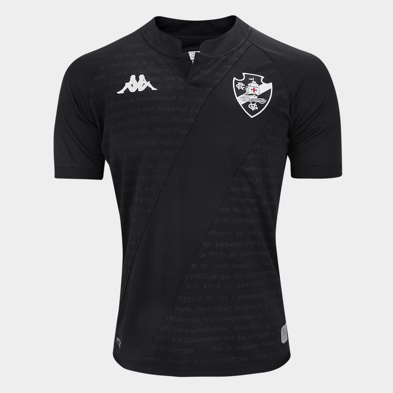 CAMISA VASCO III GOLEIRO TERCEIRA 2024/25 TORCEDOR PRETA