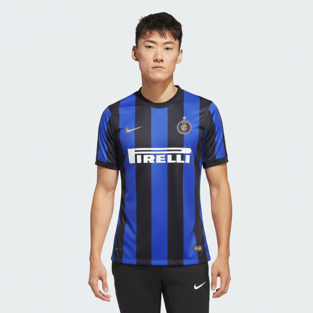 Camisa Retrô Inter de Milão 1999/00 Home azul/preta