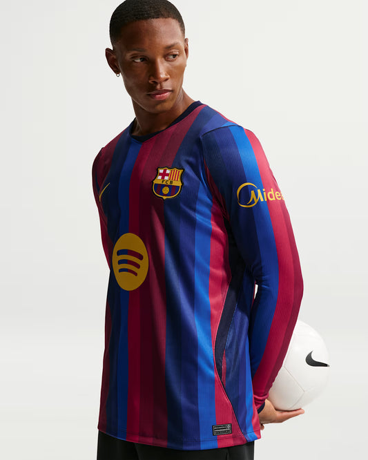 CAMISA BARCELONA TITULAR 2026/27 MANGA LONGA