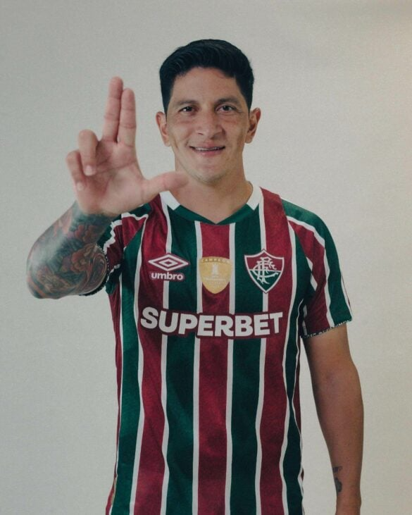 camisa_umbro_fluminense_1_i_brasileirão_lançamento_torcedor_tricolor_2024-25_home_thiago_silva_SUPERBET