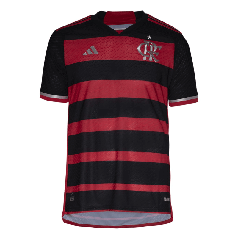 CAMISA FLAMENGO I HOME 2024/25 VERSÃO AUTHENTIC JOGADOR VERMELHA/PRETA