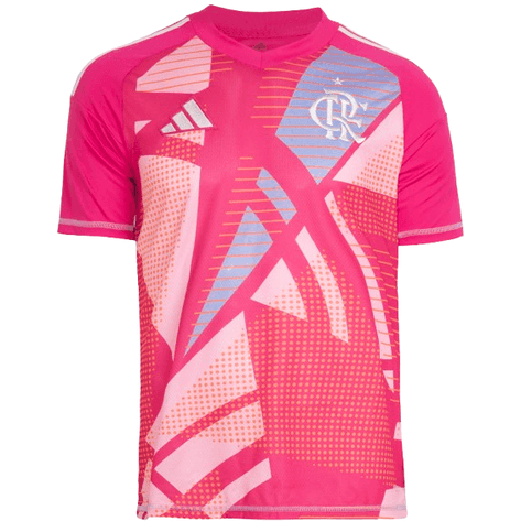 CAMISA FLAMENGO GOLEIRO 2025/26 ROSA TORCEDOR