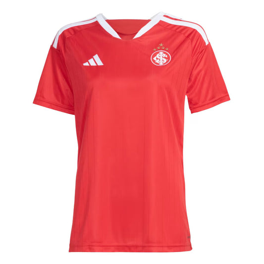 CAMISA FEMININA INTERNACIONAL TITULAR I 2025/26 TORCEDOR VERMELHA