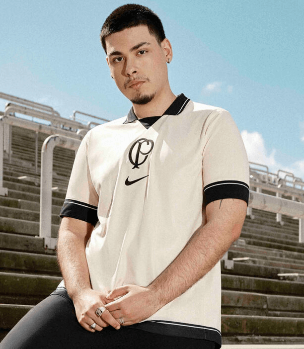 CAMISA TIMAO IV 2023/24 TORCEDOR BEGE