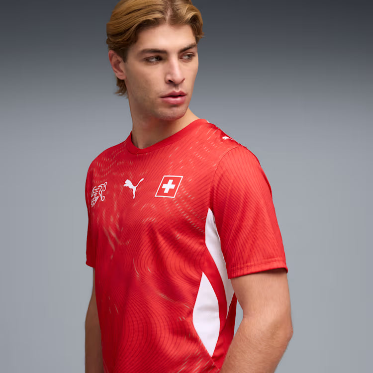 CAMISA SUÍÇA I HOME 2026/27 TORCEDOR COPA DO MUNDO