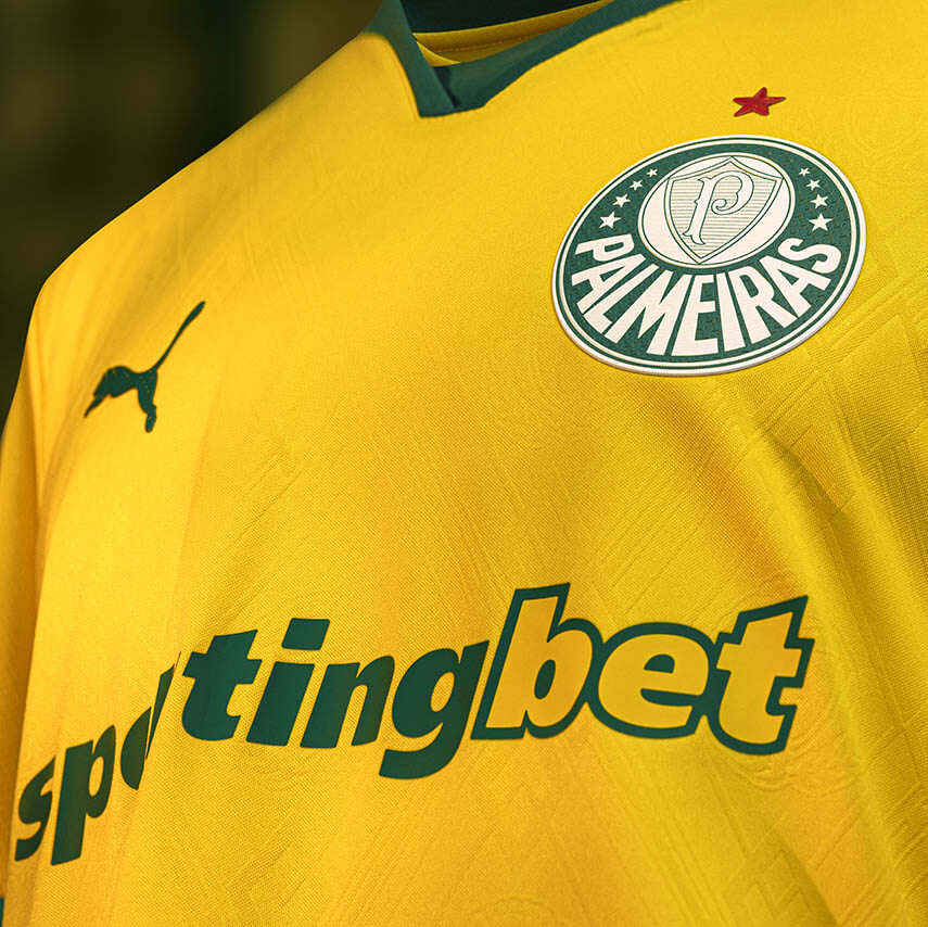 COMPRAR CAMISA PALMEIRAS AMARELA 2025