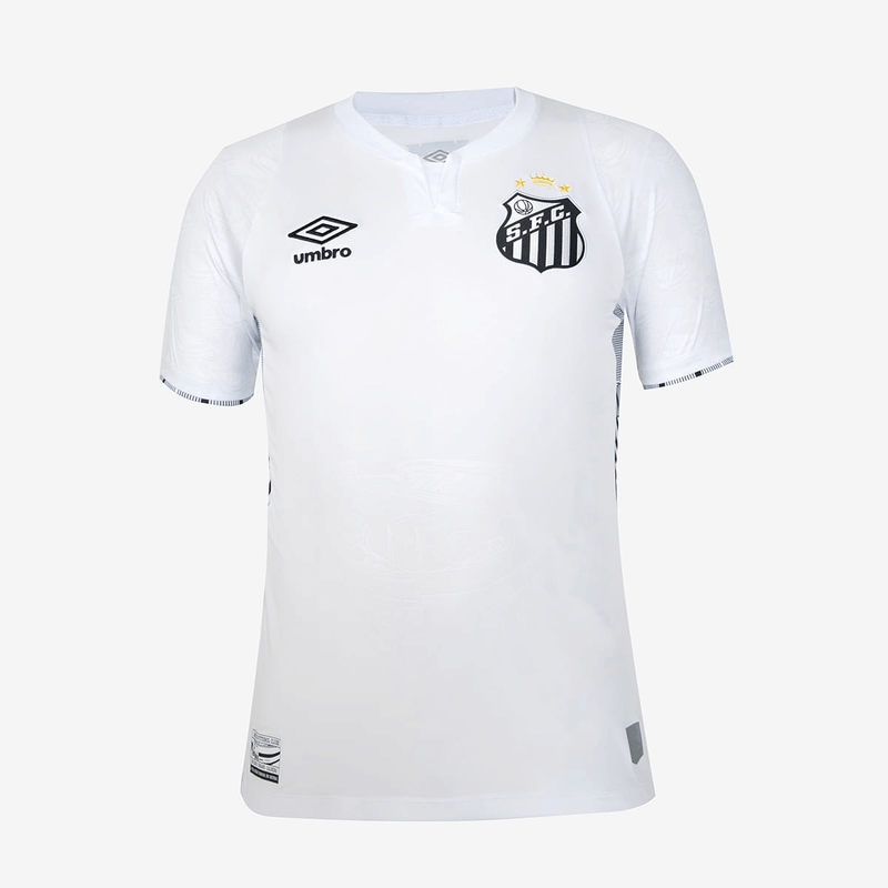 CAMISA PEIXE NEYMAR JR 10 HOME 2024/25 MASCULINA BRANCA