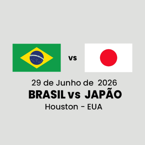 PATCH MATCHDAY BRASILvsJAPÃO