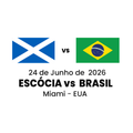 PATCH MATCHDAY ESCÓCIAvsBRASIL